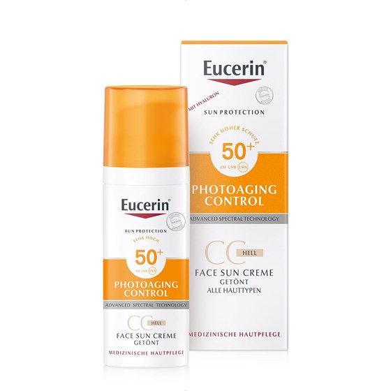 EUCERIN SUN KREMA CC F50 A 50 ML        