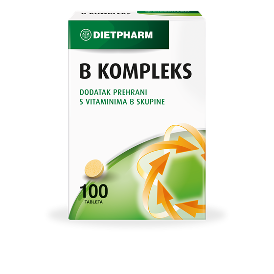 B-COMPLEX TABLETE A 100 KOM             