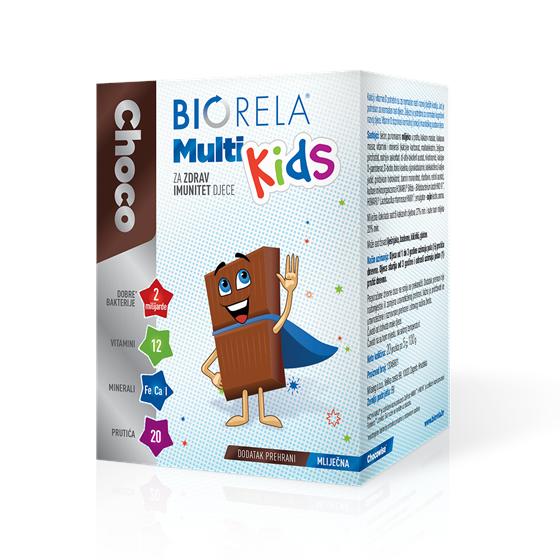 BIORELA CHOCO MULTI KIDS A 20