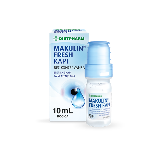 MAKULIN FRESH KAPI ZA OČI A 10 ML