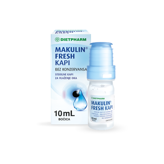 MAKULIN FRESH KAPI ZA OČI A 10 ML       