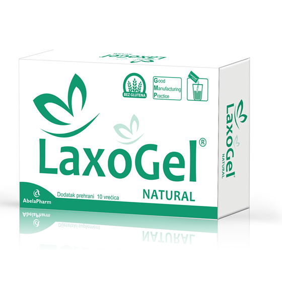 LAXOGEL NATURAL VREĆ 10X5 G             