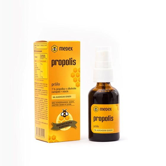 Propolis u alkoholnoj otopini, raspršivač