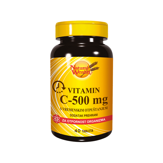 NW C-VITAMIN 500 MG  40 KOM.           