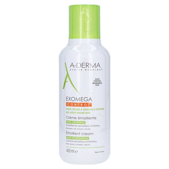 A-DERMA EXOMEGA CONTROL EMOLIJENTNA KREMA A 400 ML