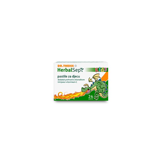DR.THEISS HERBAL. KIDS PASTILE A 24 KOM