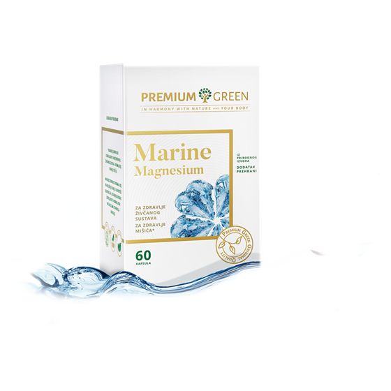 MAGNEZIJ MARINE 60 KAPSULA PREMIUM GREEN 