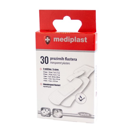 FLASTER PROZIRNI MEDIPLAST A 30 KOM     