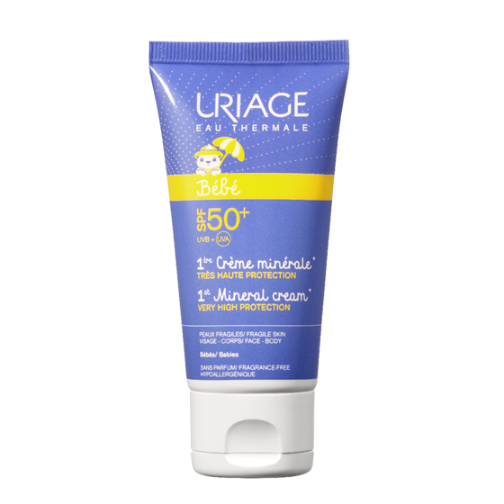 URIAGE BEBE PRVA MIN KREMA SPF50+ 50 ML
