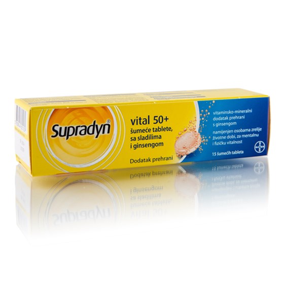 SUPRADYN VITAL 50+ ŠUM TBL A 15         