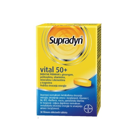 SUPRADYN VITAL 50+ TBL A 30 KOM