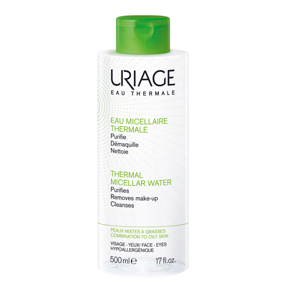 URIAGE TERM MICELARNA VODA ZA MJEŠOVITU I MASNU KOŽU 500 ML