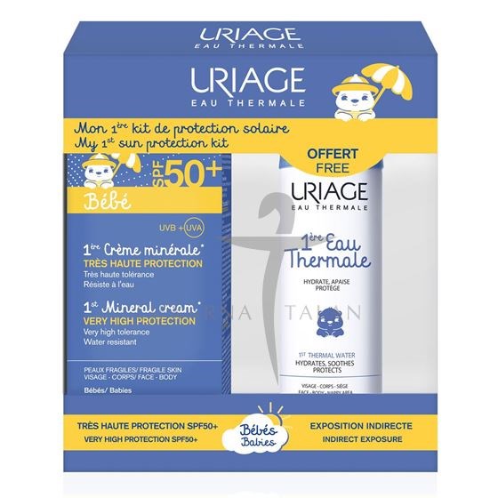 URIAGE 1.MINERALNA KREMA 50 ML+TERM.VODA