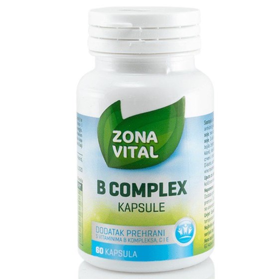 ZONA VITAL B-COMPLEX KAPSULE A 60 KOM