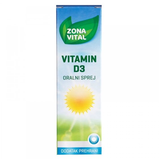 ZONA VITAL VITAMIN D3 ORALNI SPREJ 15 ML